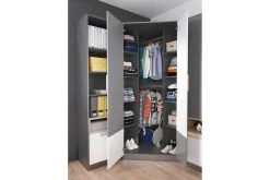 Pok Garderob 95x95x193 cm
