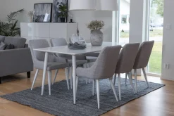Polar Matgrupp 180 cm Rektangulär med 6 Plaza stolar