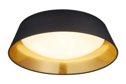 Ponts LED Plafond 45cm svart/ guld