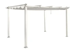Porto Stor Pergola 4x3 m i aluminium med tak