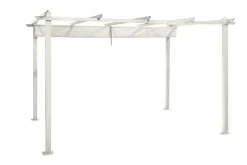 Porto Stor Pergola 4x3 m i aluminium med tak