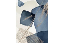Poster Blue Swirl 30x40 cm