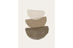 Poster Brush strokes 50x70 cm