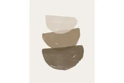 Poster Brush strokes 30x40 cm