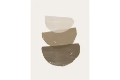 Poster Brush strokes 70x100 cm