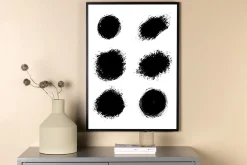 Poster Dots 21x30 cm