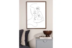 Poster Faces 21x30 cm