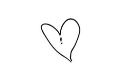 Poster Heart 30x40 cm