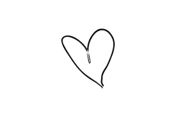 Poster Heart 21x30 cm