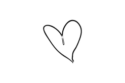 Poster Heart 50x70 cm