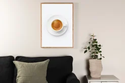 Poster Skimmed coffee 30x40 cm