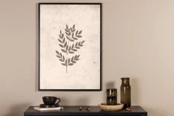 Poster Spring leaf 21x30 cm