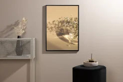 Poster White Flowers 50x70 cm