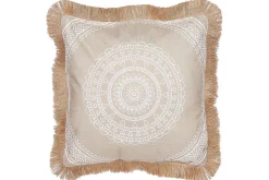 Prydnadskuddar Agrimony set om 2 Beige/vit