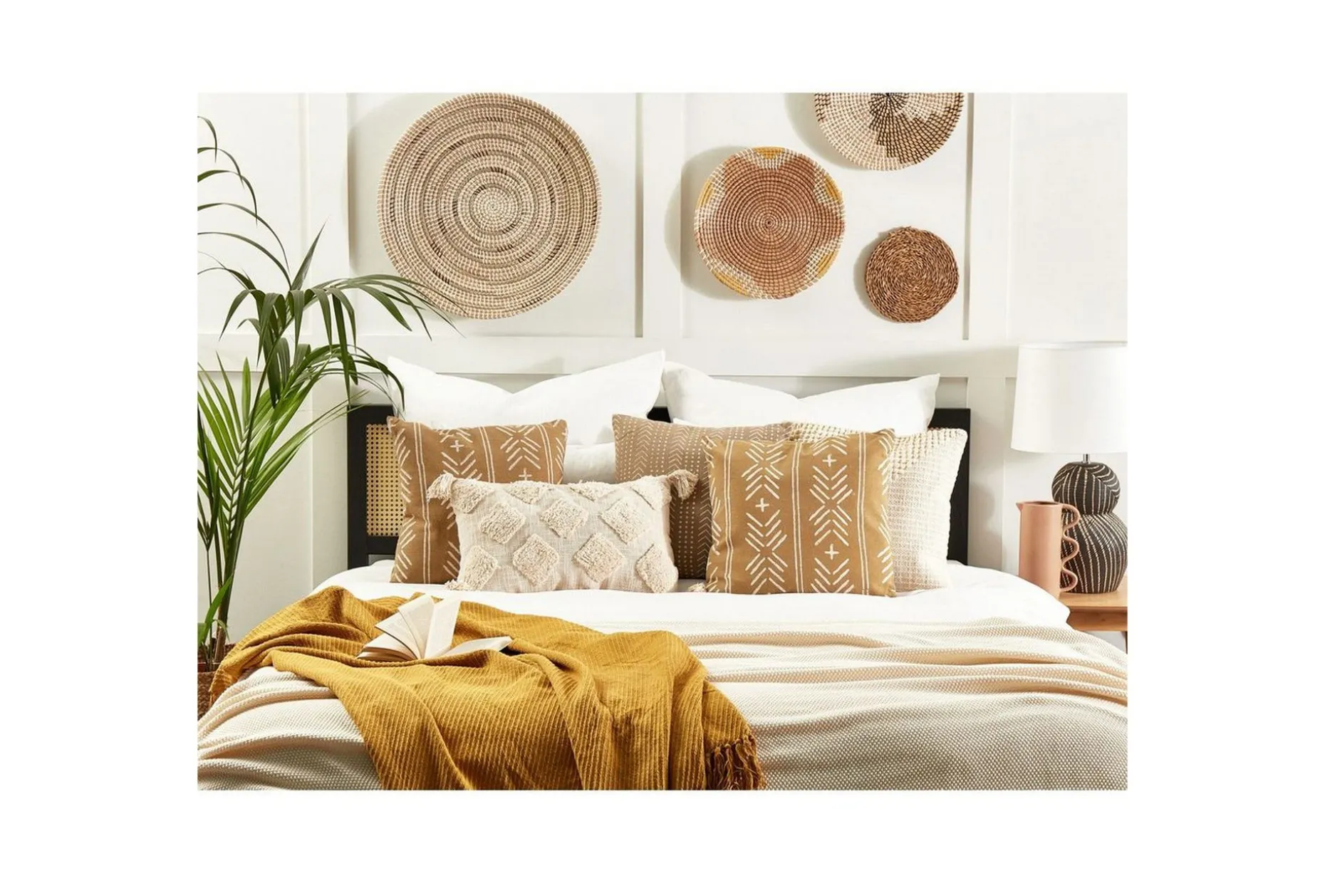 Prydnadskuddar Banyan set om 2