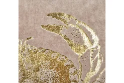 Prydnadskuddar Bossiella set om 2 Beige/guld