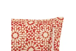 Prydnadskuddar Ceiba Röd/beige