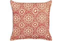 Prydnadskuddar Ceiba Röd/beige