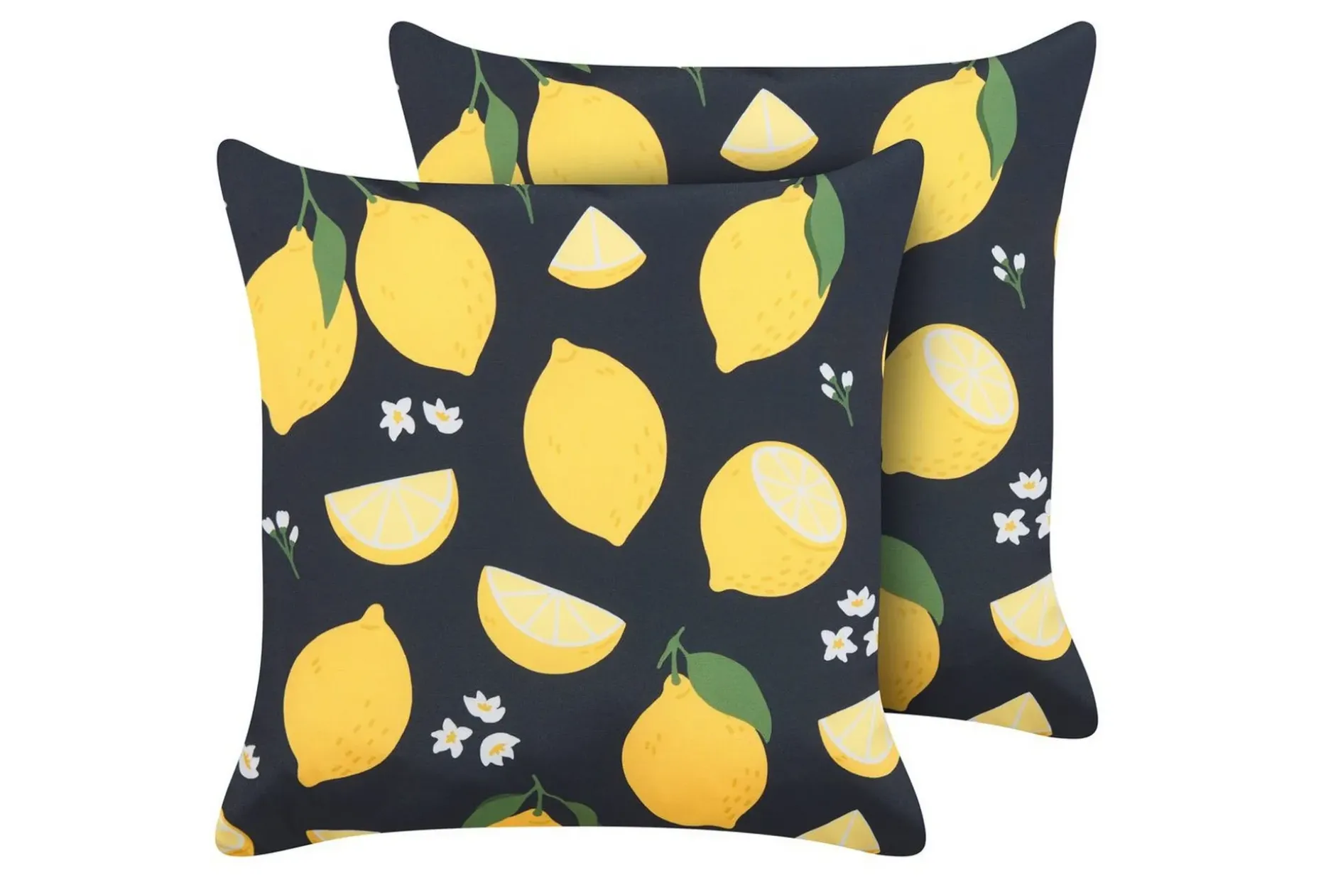 Prydnadskuddar Citrus set om 2