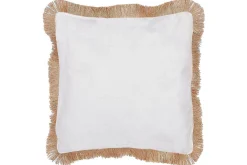 Prydnadskuddar Geranium set om 2 Beige/svart