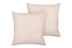 Prydnadskuddar Leuzea set om 2 Rosa, 45x45 cm