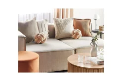 Prydnadskuddar Malni set om 2 Beige