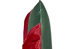 Prydnadskuddar Marshmallow set om 2 Grön/Röd