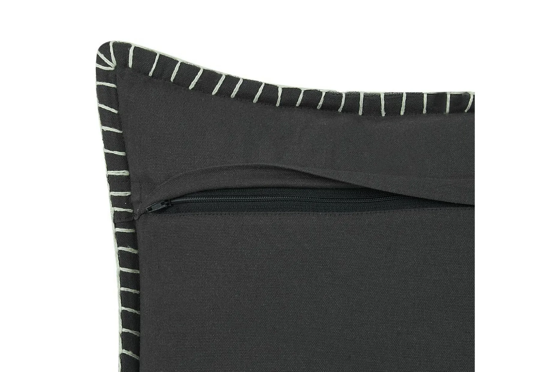 Prydnadskuddar Melur set om 2 Grå