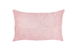 Prydnadskuddar Millet set om 2 Rosa, Rektangulär