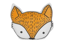 Prydnadskuddar Vadodara set om 2 Orange/Vit/Svart