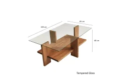 Puijas Soffbord 105x40x105 cm