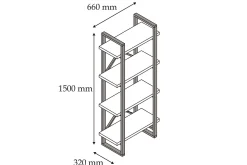 Puqa Design Bokhylla