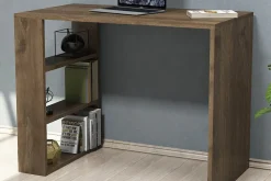 Puqa Design Skrivbord 90 cm med Förvaring Hyllor