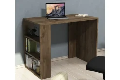 Puqa Design Skrivbord 90 cm med Förvaring Hyllor