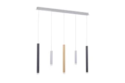 PURE-GEMIN Pendellampa, aluminium 100x200 cm
