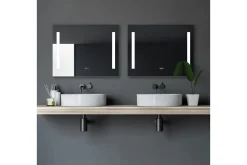 Purnuvara Badrumsspegel 80x60 cm LED-belysning