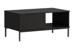 Querty Soffbord 100 cm med Förvaring Hylla + Låda