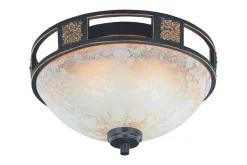 Quinta Plafond 2L E27 rustik