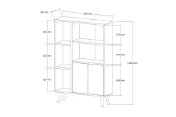 Quorana Bokhylla 25 cm