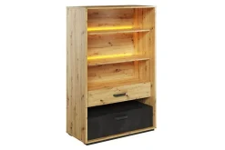 Rathmore Bokhylla 90x42 cm Black