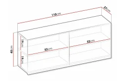 Rathmore Highboard Ljusgrå