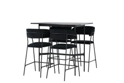 Rax Matgrupp 120 cm Rektangulär med 4 Lui stolar