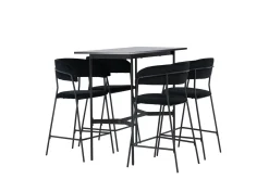 Rax Matgrupp 120 cm Rektangulär med 4 Lui stolar