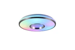 Realta LED Plafond 39 cm borstad aluminium RGBW