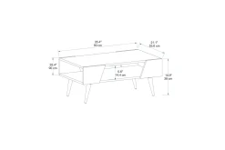 Rebelo Soffbord 90 cm