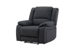 Reclinerfåtölj Comfort Living Singapore Reclinerfåtölj Svart Black