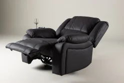 Reclinerfåtölj Comfort Living Singapore Reclinerfåtölj Svart Black