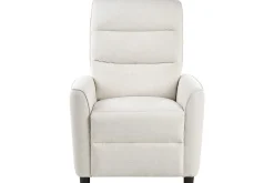 Reclinerfåtölj Sande Vit/Svart