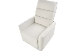 Reclinerfåtölj Sande Vit/Svart
