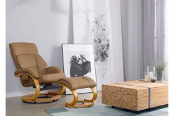 Reclinerstol Force med fotpall